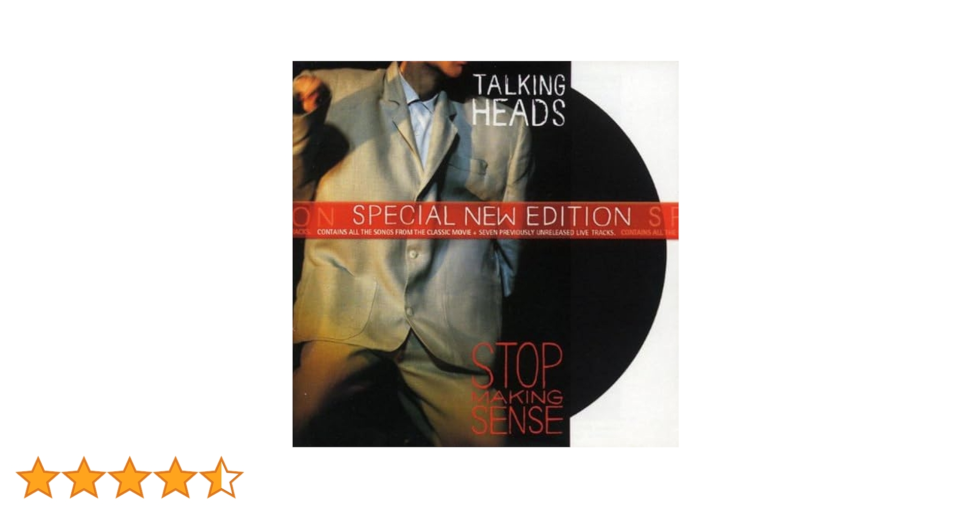 ◾️UKオリジナル盤◾️TALKING HEADS / トーキングヘッズ◾️Stop 史上最高のトーキング・ヘッズをとらえた最高傑作ライヴ